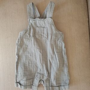 Gray Kids Overalls